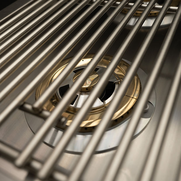 KoKoMo Professional Double Side Burner with Removable Cover - KO-BAK2BG-PRO