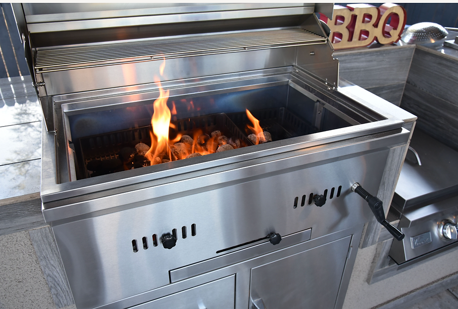 KoKoMo 32” Built in Charcoal Grill - KO-CHAR32
