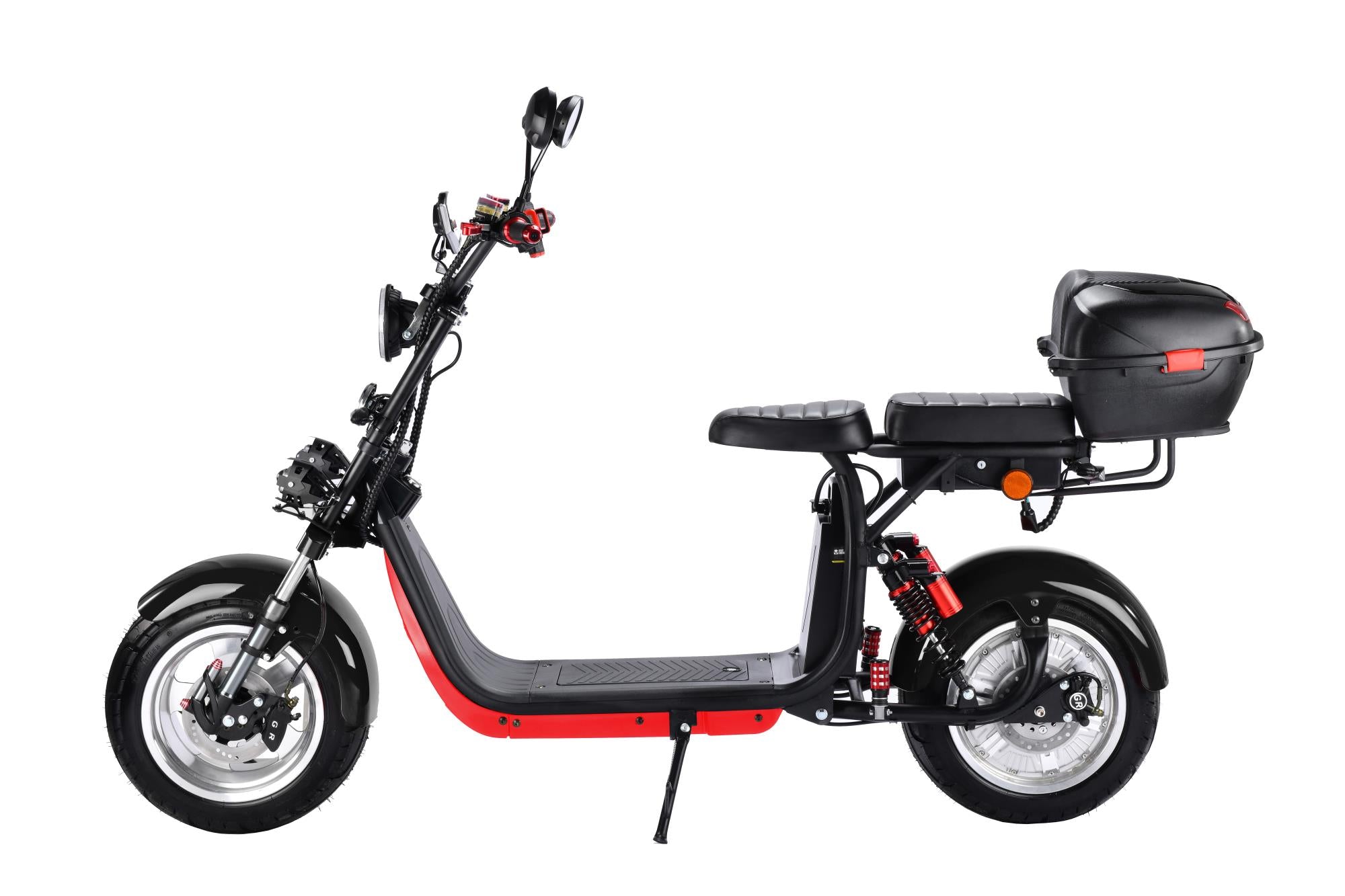 SoverSky 3000w SoverSky SL1.0P Scooter 60Miles/45MPH Fat Tire Moped