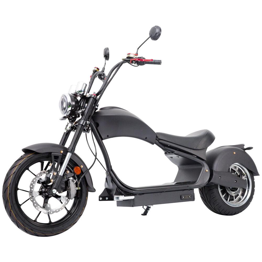 SoverSky 4000w-45MPH SoverSky MH3 Lithium Chopper Scooter Electric Motorcycle