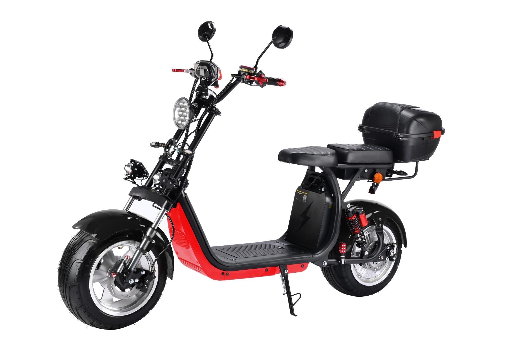 SoverSky 3000w SoverSky SL1.0P Scooter 60Miles/45MPH Fat Tire Moped