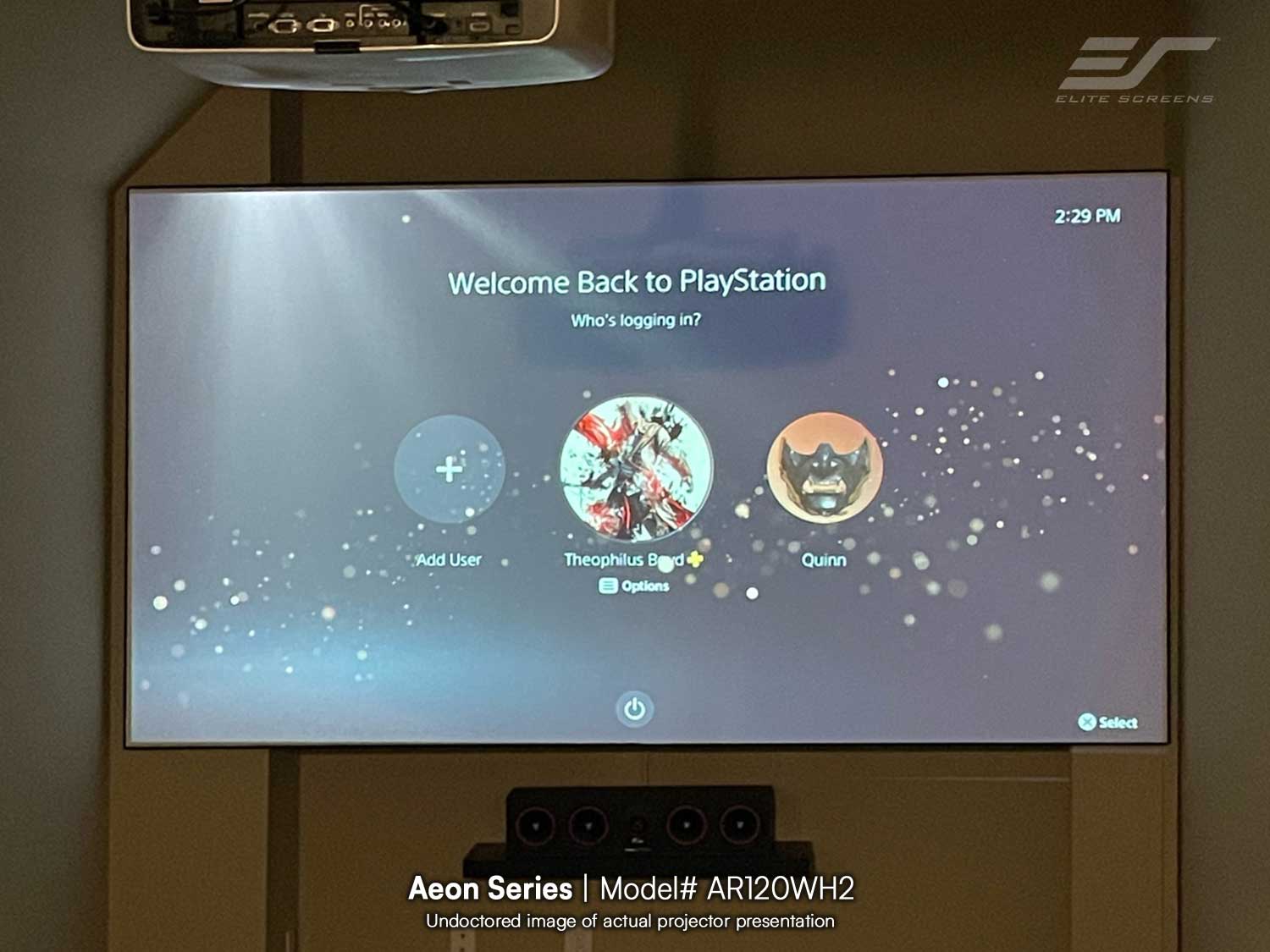 Elite Screens Aeon CineGrey Series