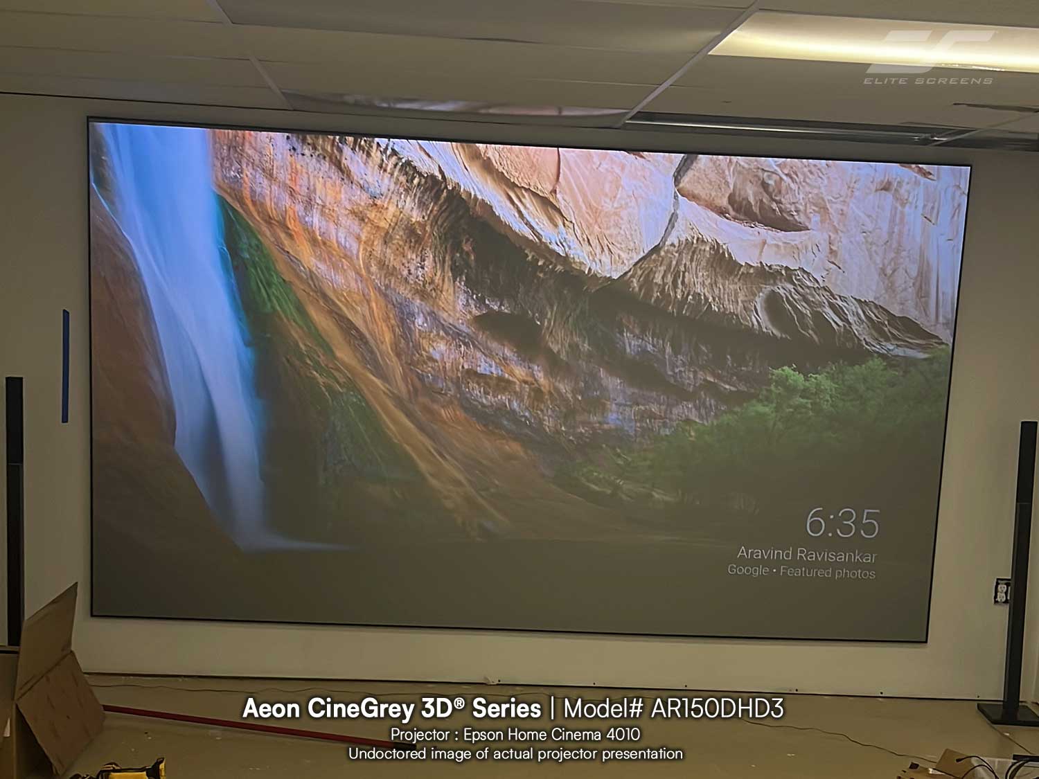 Elite Screens Aeon CineGrey 3D Series