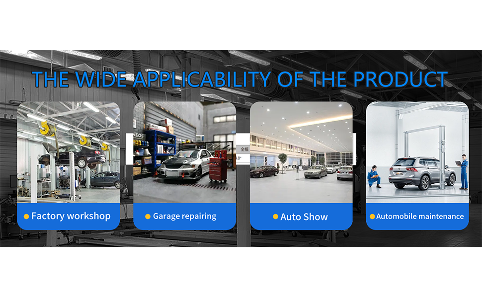 2 Post Lift 11000lbs 110v Two Post Lift Auto Lift Car Lift Hoist Equipment Heavy Duty AK-M115S