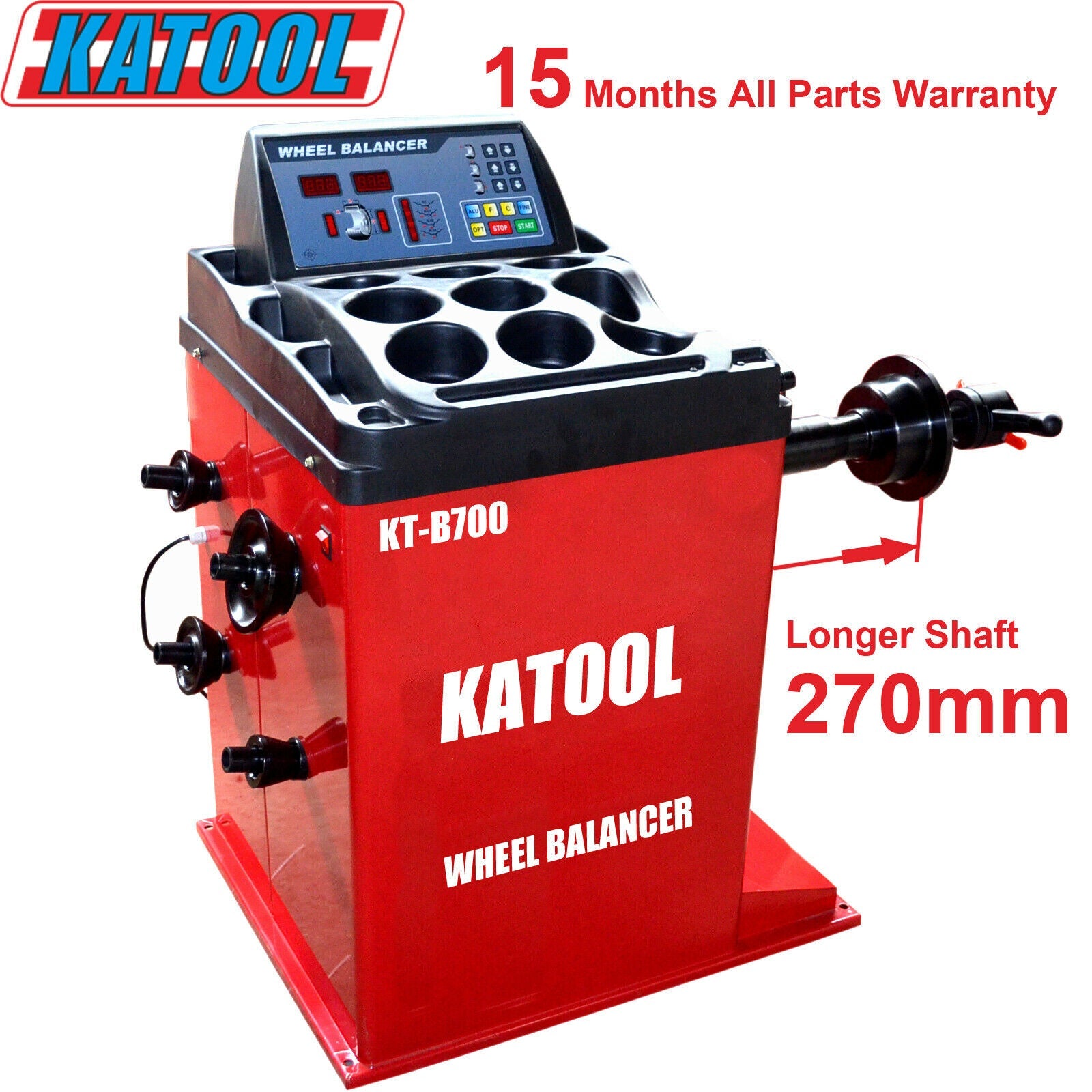 Combo 5: Tire Changer KT-T850 & Wheel Balancer KT-B700