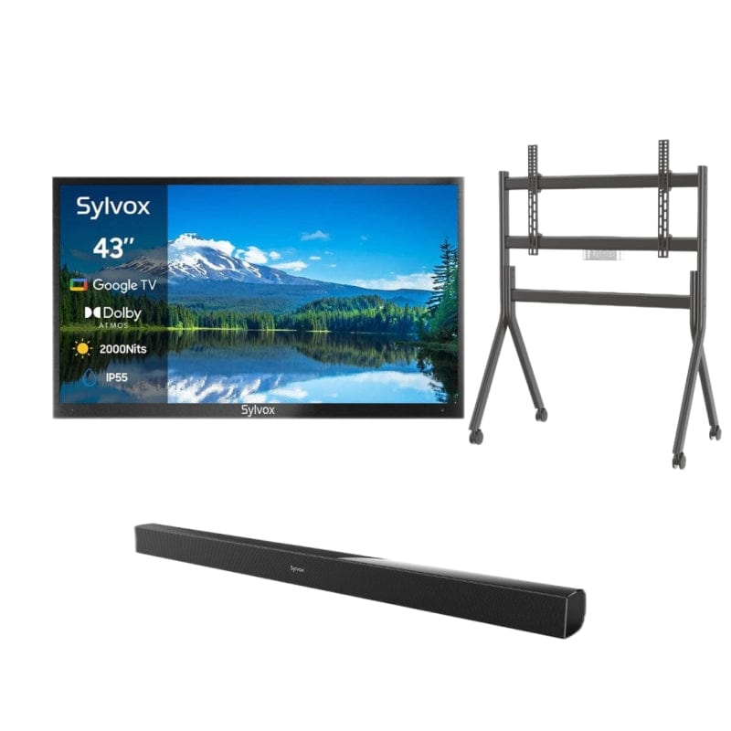 Sylvox 43" 2000Nit Google Outdoor TV -Pool Pro 2.0 Series(OT43A2KHGF)