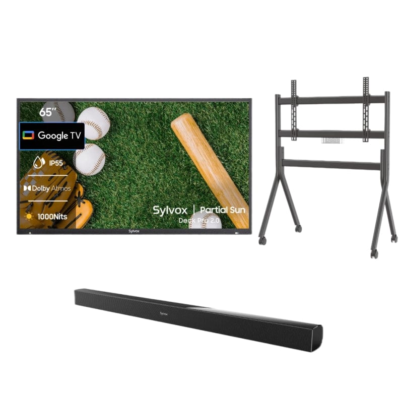 Sylvox 65" Outdoor TV(Google TV) - Deck Pro 2.0 (OT65A2KHGD)
