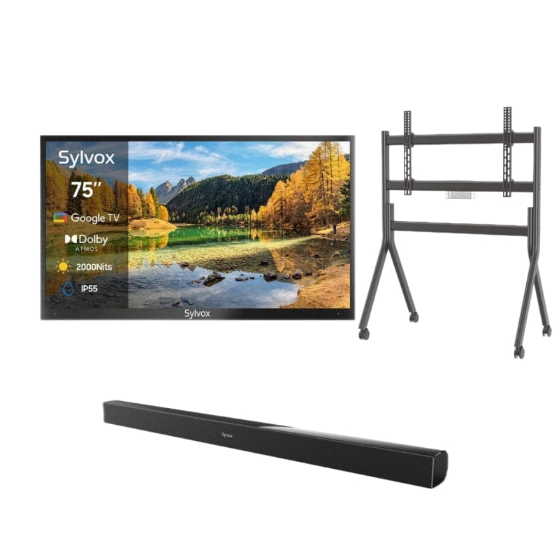 Sylvox 75" 2000Nit Google Outdoor TV - Pool Pro 2.0 Series(OT75A2KHGF)