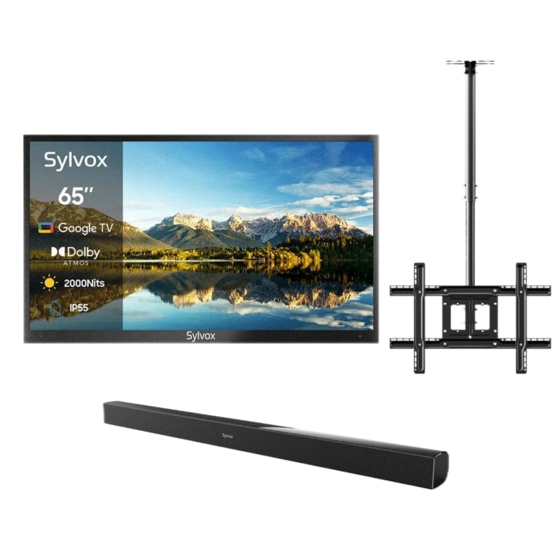 Sylvox 65" 2000Nit Google Outdoor TV - Pool Pro 2.0 Series(OT65A2KHGF)