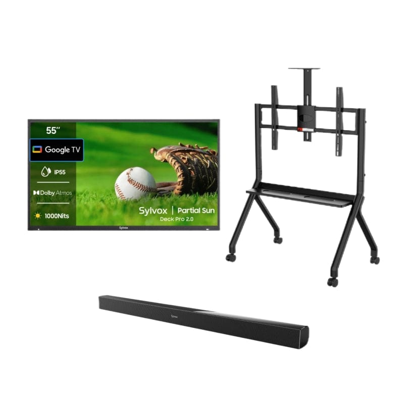 Sylvox 55" Outdoor TV(Google TV) -Deck Pro 2.0 (OT55A2KHGD)