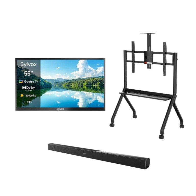 Sylvox 55" 2000Nit Google Outdoor TV - Pool Pro 2.0 Series(OT55A2KHGF)