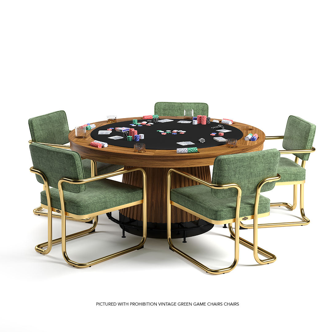 Ram Game Room Prohibition 60" Poker Table (PRO60TBL)