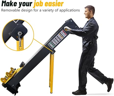 PMRL-200 7000 rated 8000 lbs Tested Portable 2 Post Lift Adaptable 2 Post Lift Mobile Car Lift Two Post Lift for Home