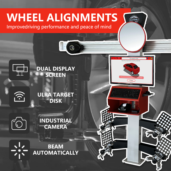 KATOOL 3D Wheel Alignment Machine Wheel Aligner--AV533