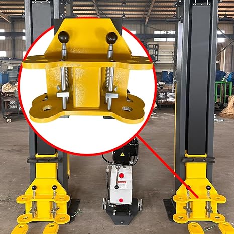 PMRL-200 7000 rated 8000 lbs Tested Portable 2 Post Lift Adaptable 2 Post Lift Mobile Car Lift Two Post Lift for Home
