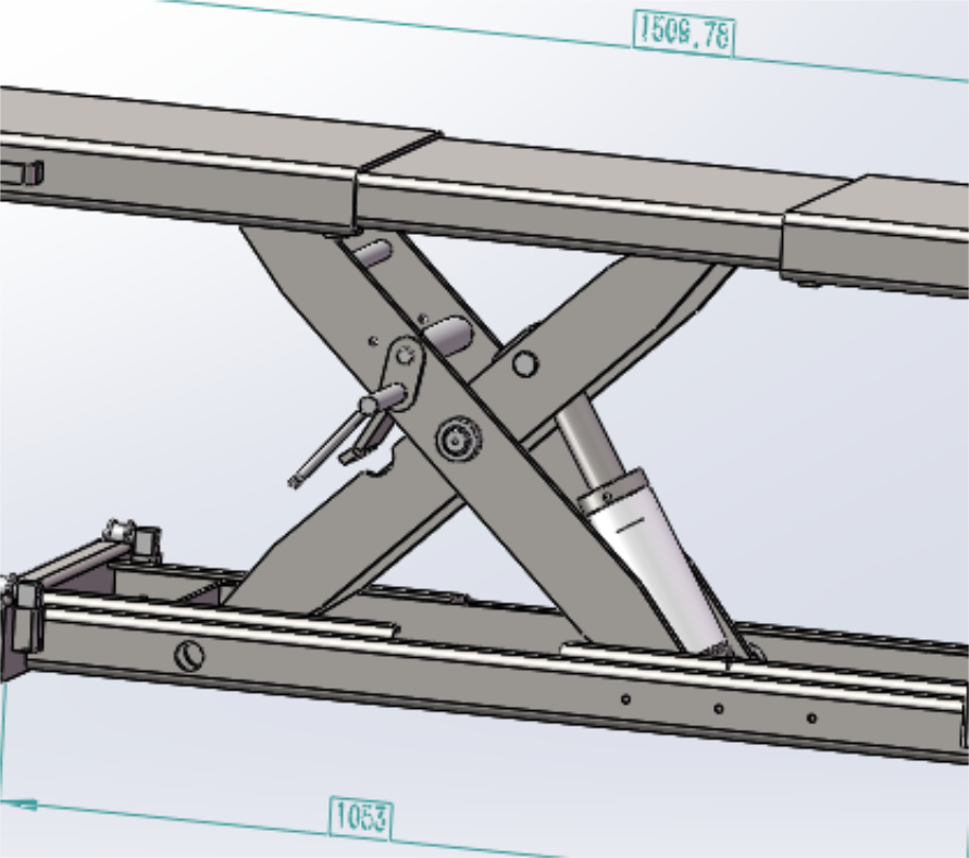 KT-RJ50 Rolling Jack 5000 lbs. Lifting Capacity  *Fits KT-4H110, KT-4H950, and KT-4H850*