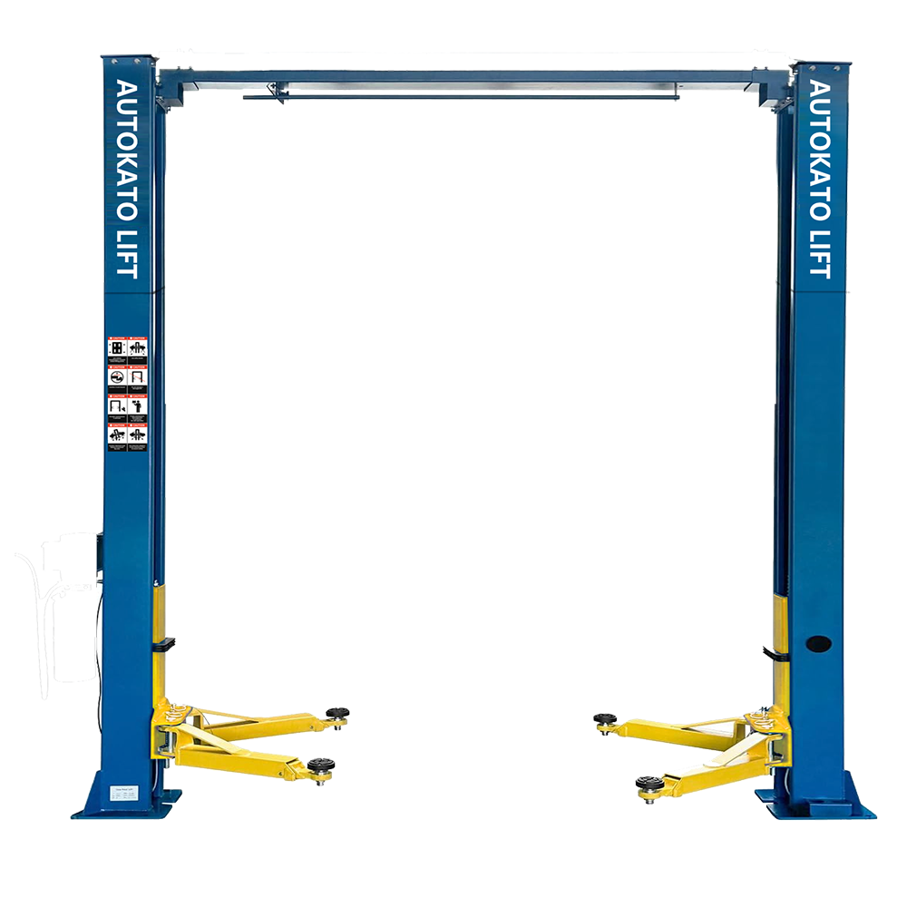 2 Post Lift 11000lbs 110v Two Post Lift Auto Lift Car Lift Hoist Equipment Heavy Duty AK-M115S