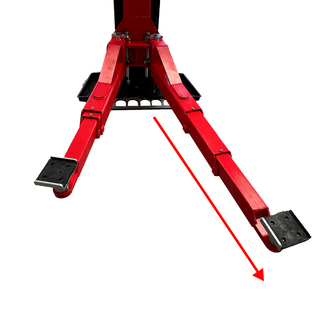 KT-M150D 15,000 lbs Two Post Lift