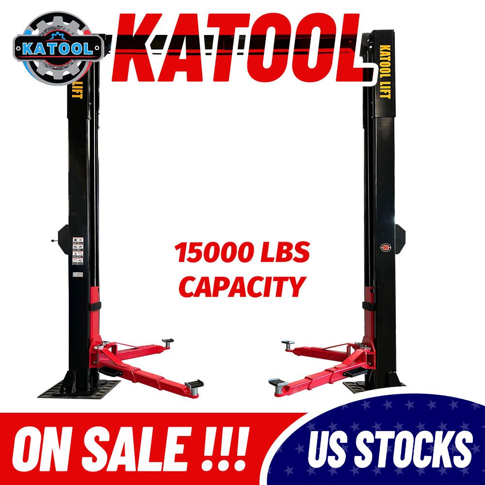 KT-M150D 15,000 lbs Two Post Lift