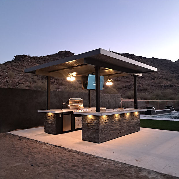 KoKoMo Big Island Sports Bar Outdoor Kitchen Grill - BigIsland