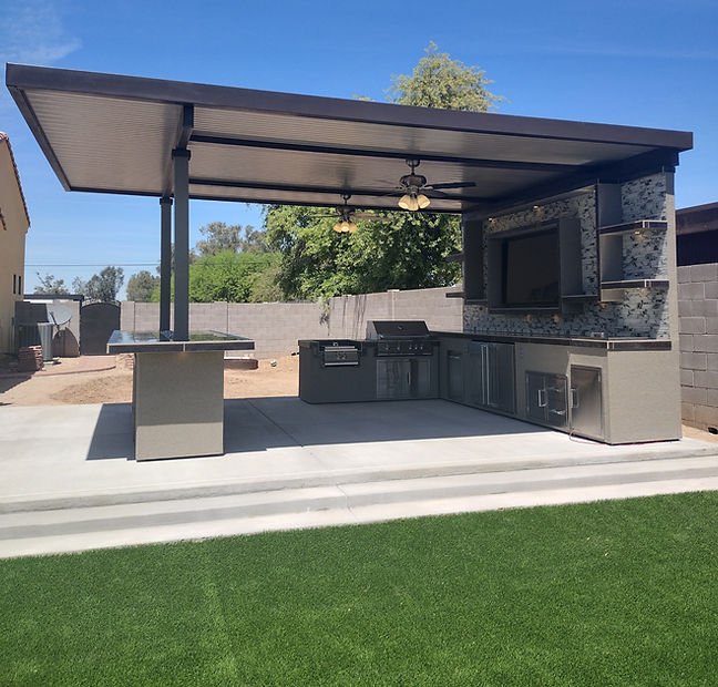 KoKoMo Outdoor Kitchen Montego Model BBQ Island BBQ Grill - Montego