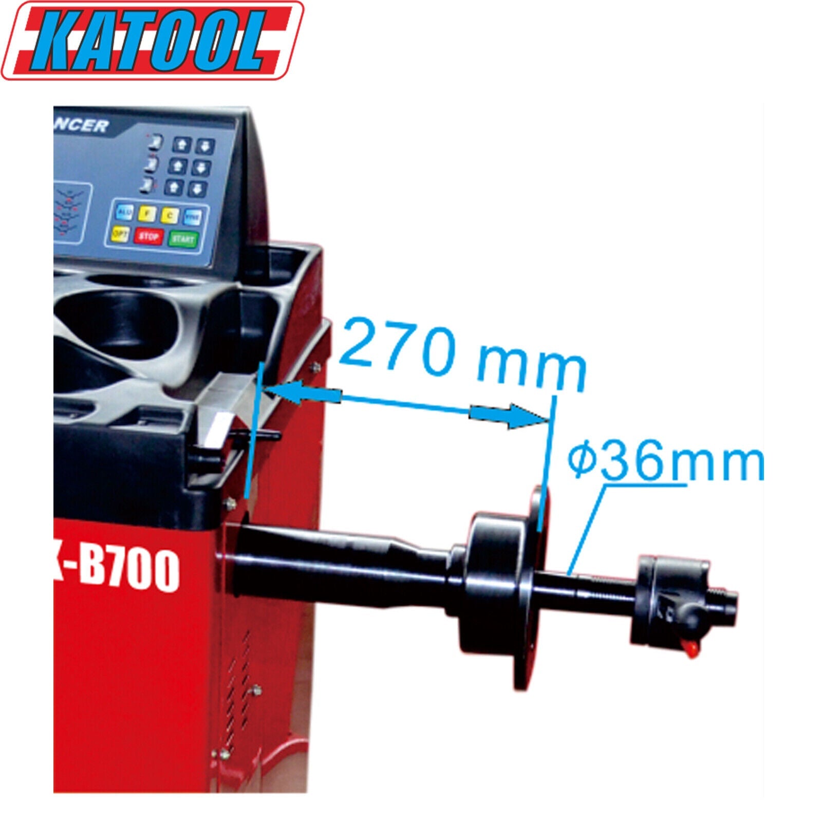 Combo 5: Tire Changer KT-T850 & Wheel Balancer KT-B700
