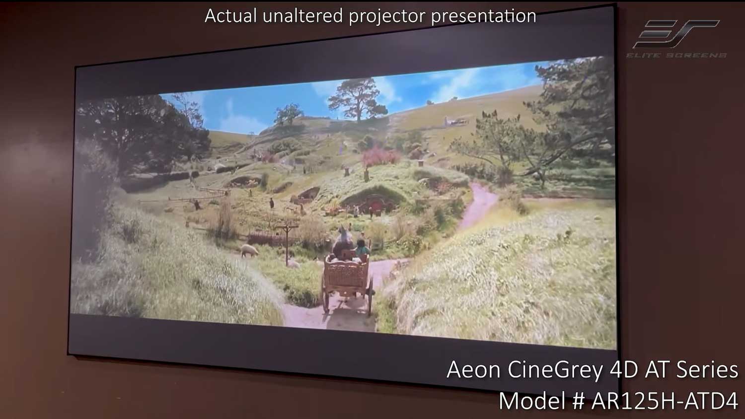 Elite Screens Aeon CineGrey 4D AT Series