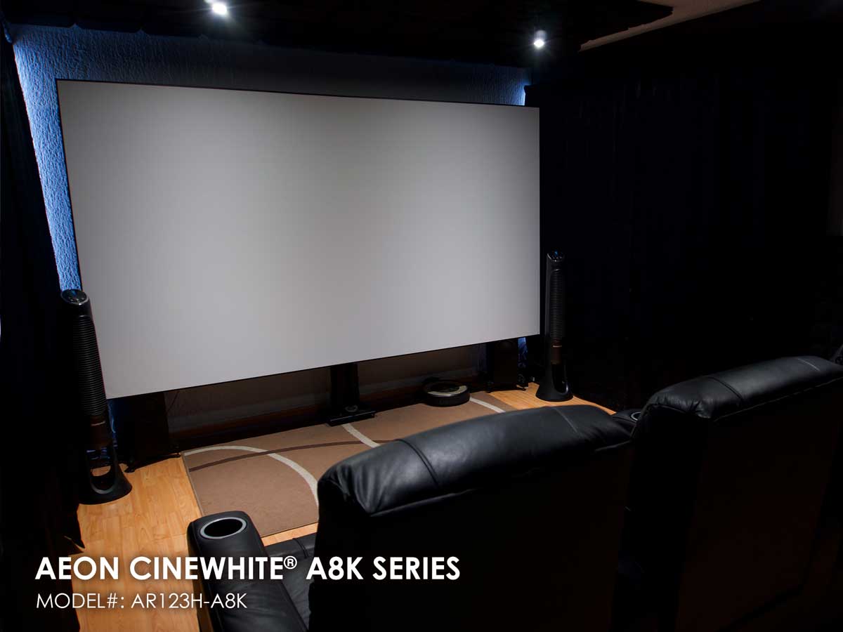 Elite Screens Aeon CineWhite A8K Series
