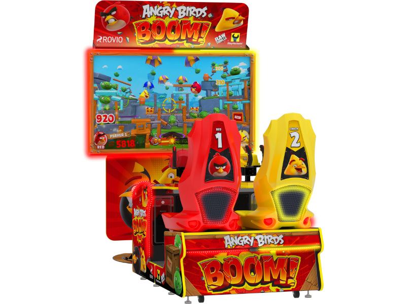Raw Thrills Angry Birds Boom! Arcade Game