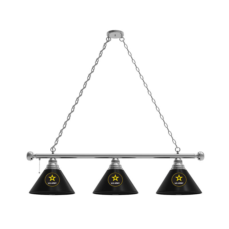 Holland Bar Stool Official Logo Three Shade Billiard Light