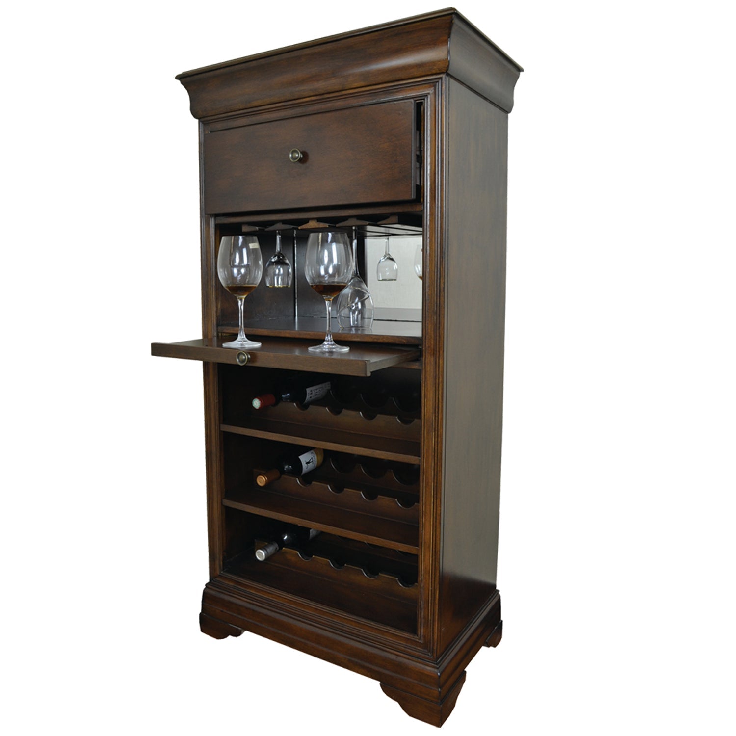 Ram Game Room  Bar Cabinet / Wine Rack (BRCB2)
