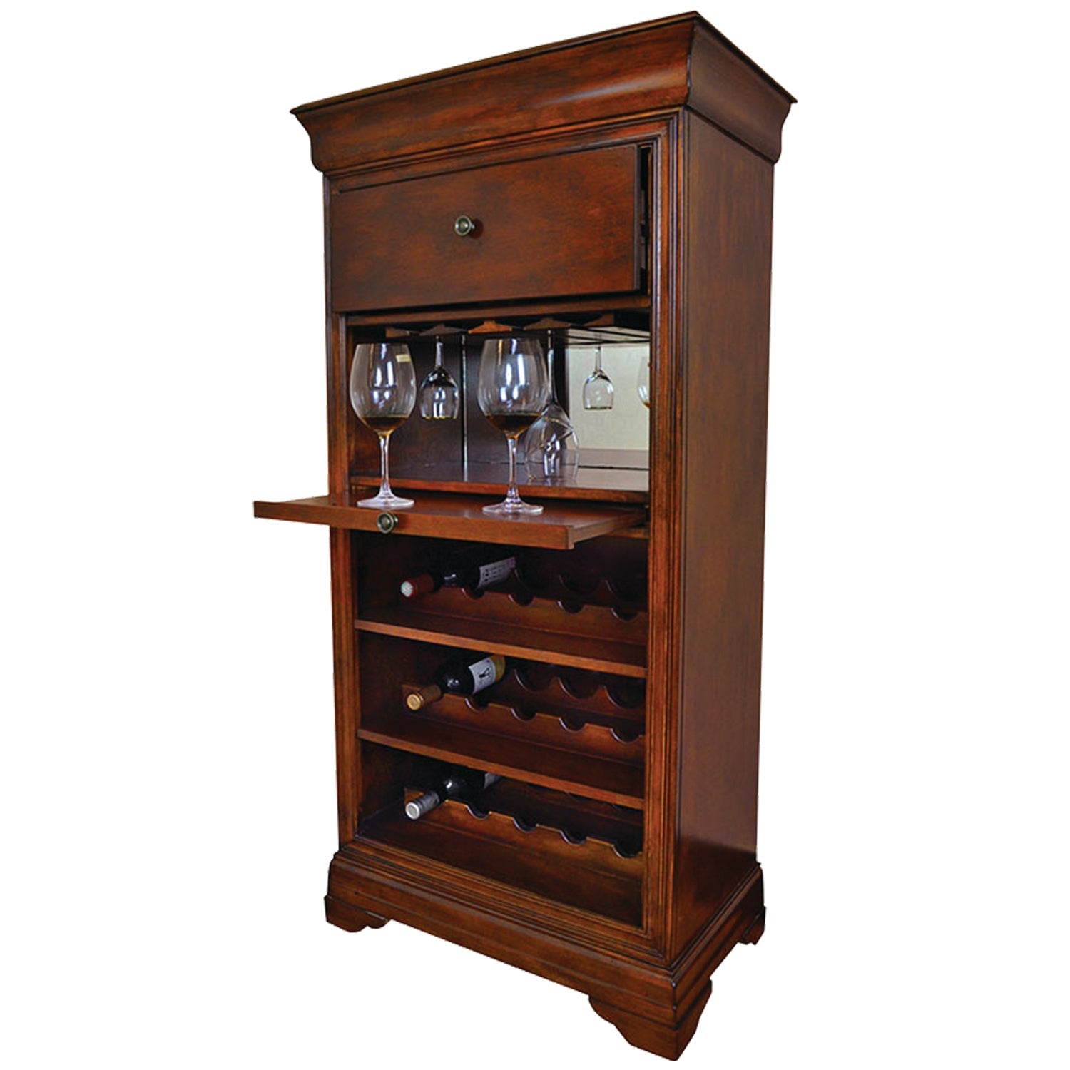 Ram Game Room  Bar Cabinet / Wine Rack (BRCB2)