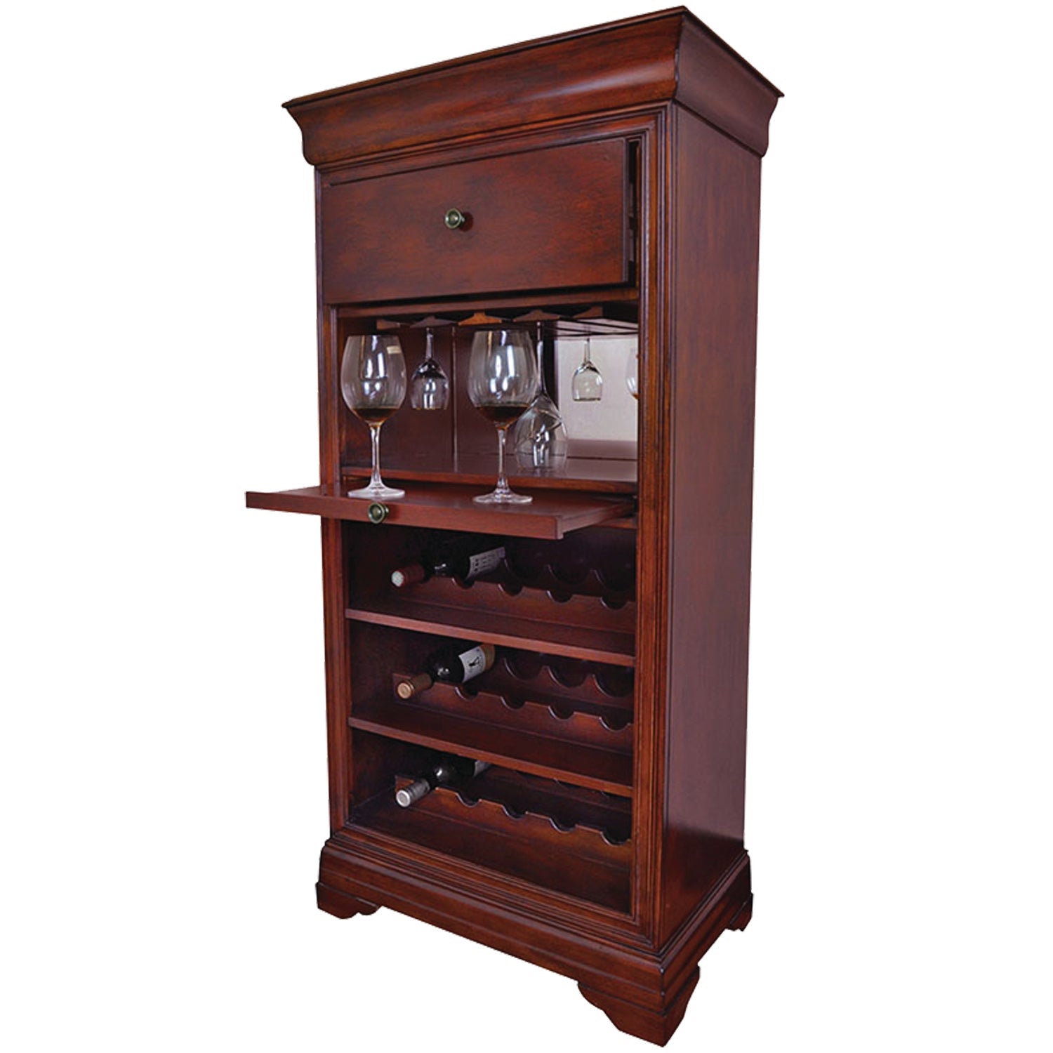 Ram Game Room  Bar Cabinet / Wine Rack (BRCB2)