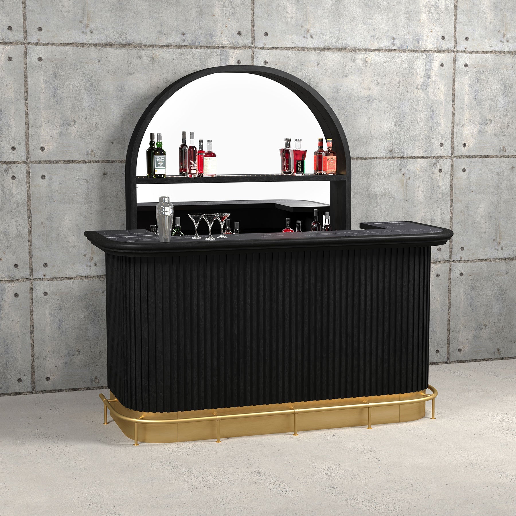 Ram Game Room Prohibition Back Bar (PROBACBAR)