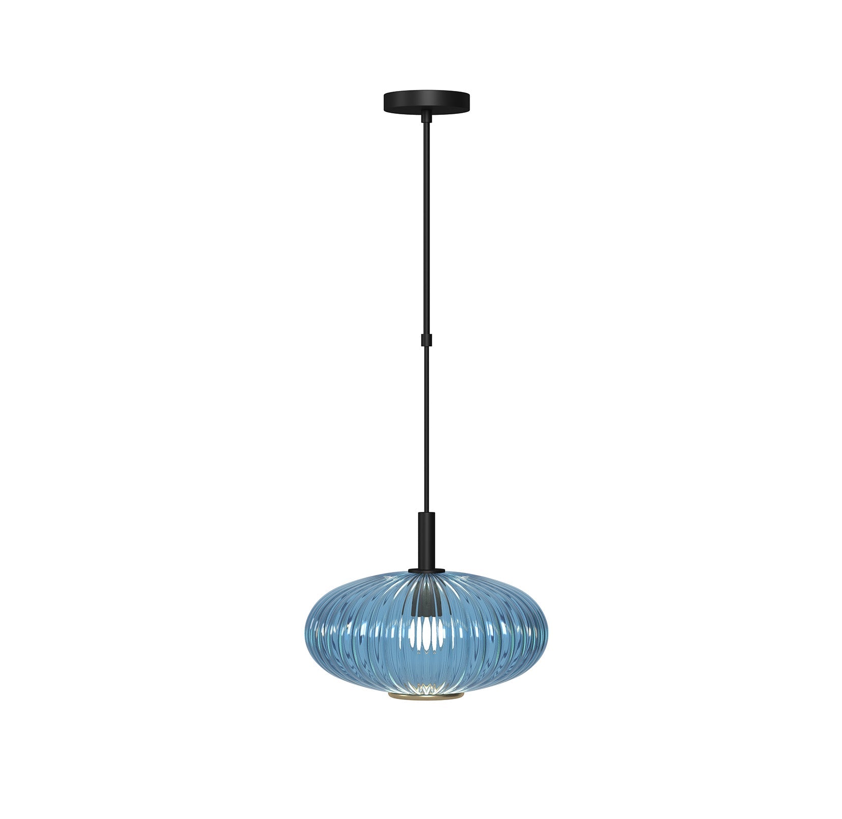 Ram Game Room - Prohibition Single Glass Pendant Light (PRO12)