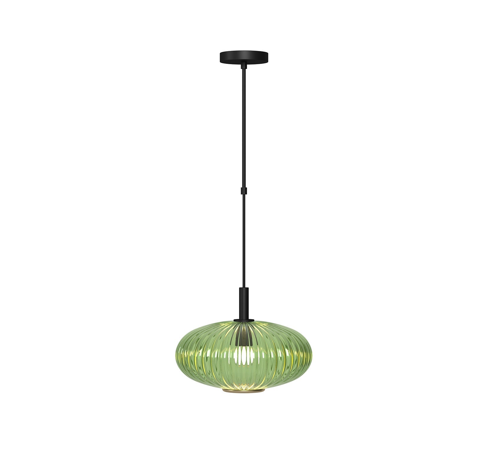 Ram Game Room - Prohibition Single Glass Pendant Light (PRO12)