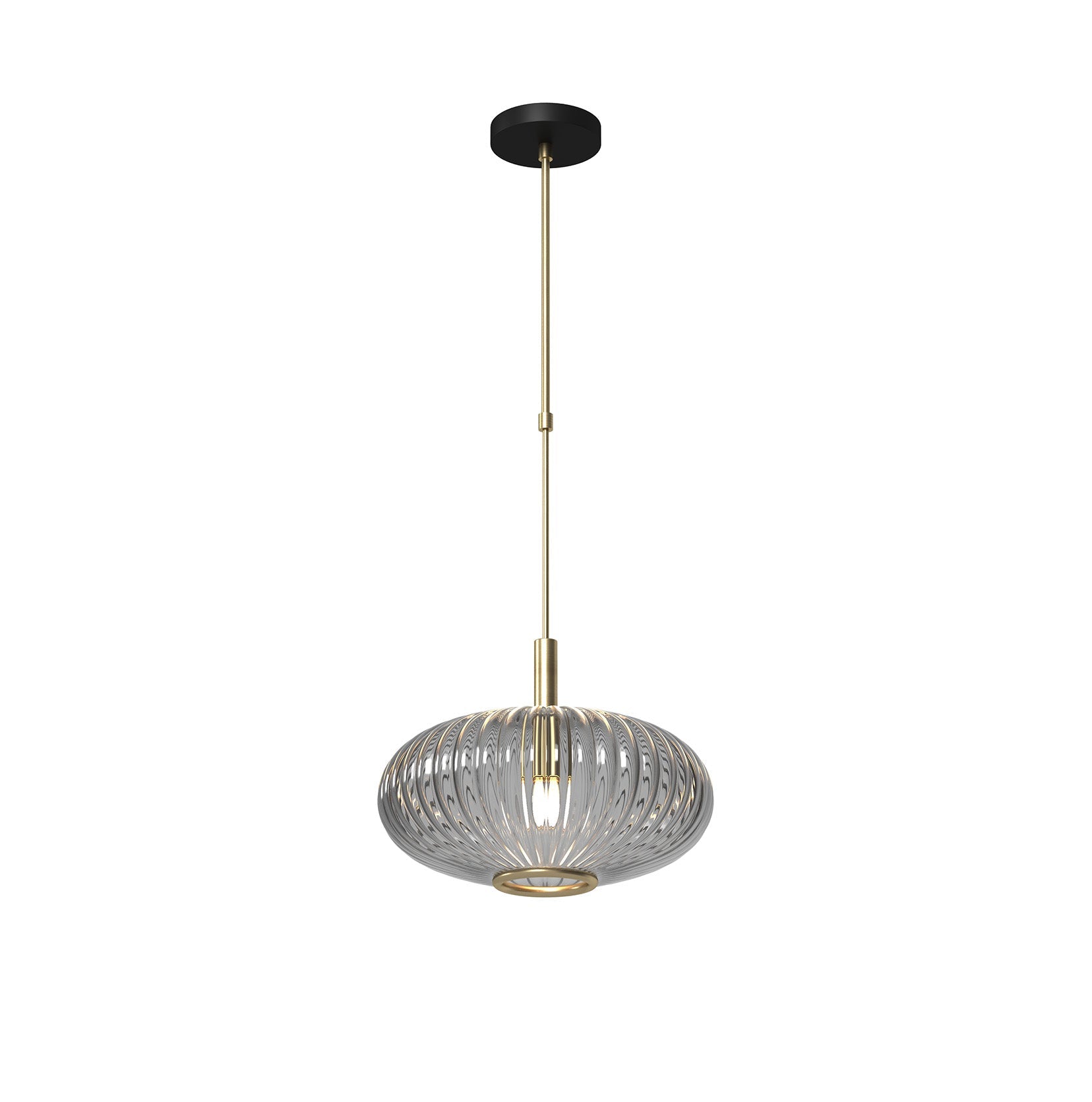 Ram Game Room - Prohibition Single Glass Pendant Light (PRO12)