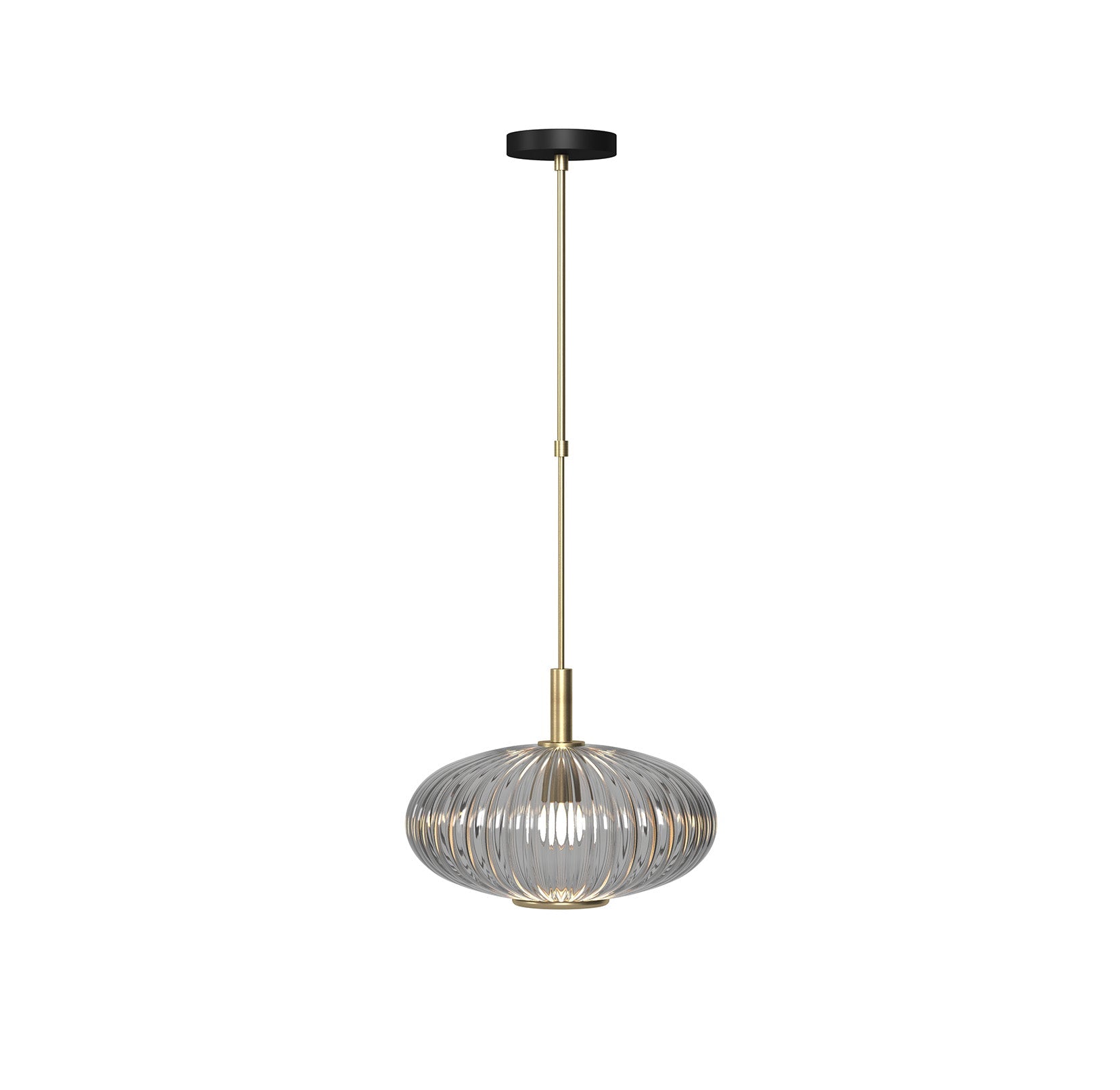 Ram Game Room - Prohibition Single Glass Pendant Light (PRO12)