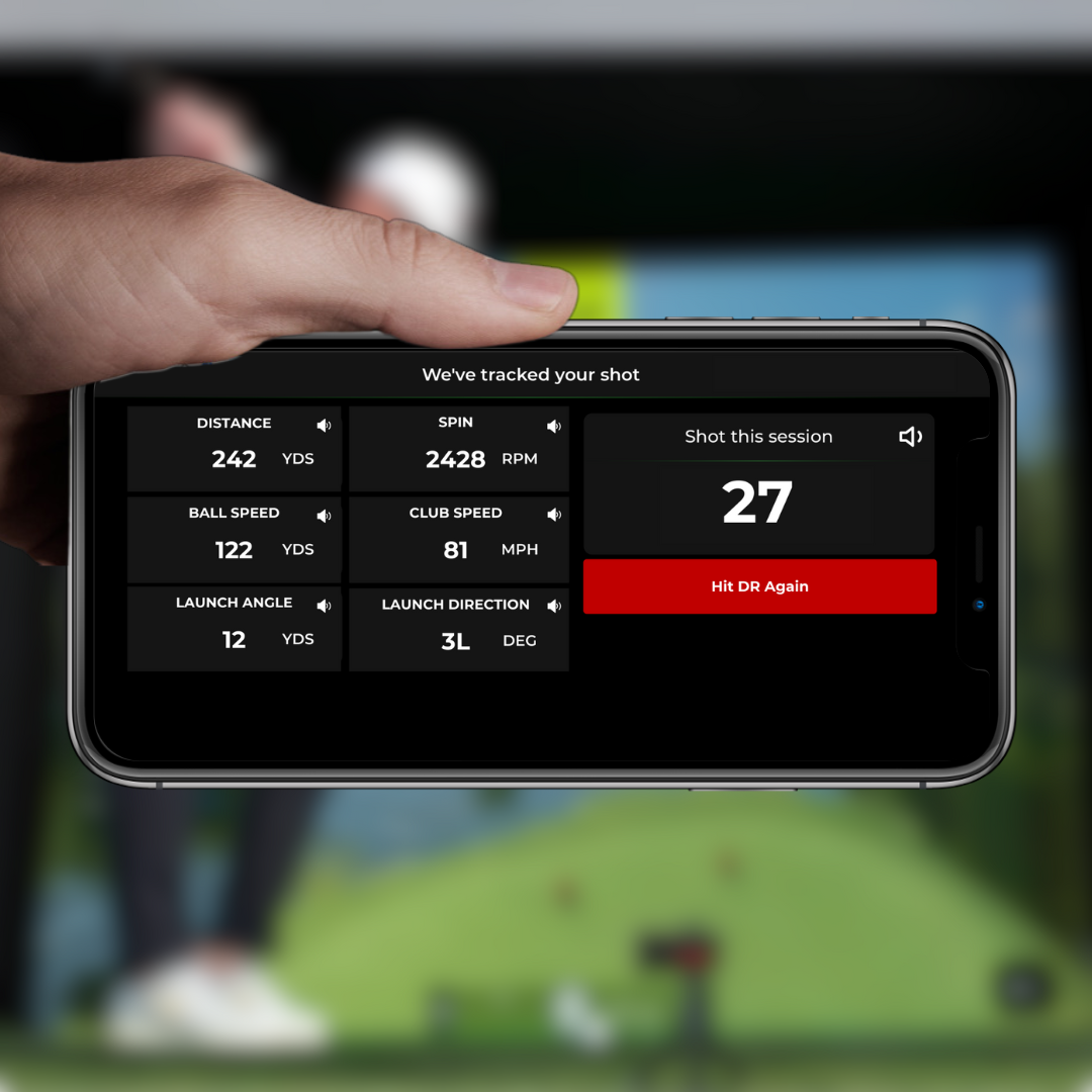 Red Stakes Golf RSG Mobile Studio Bundle (RSG MOBILE + Mat + Projector + Enclosure)