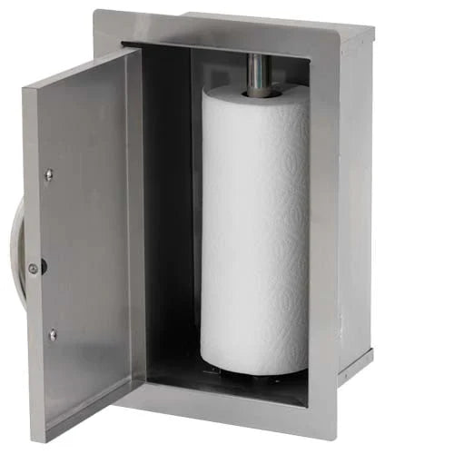 Cal Flame 10.5-Inch BBQ Built-in Paper Towel Storage Bin