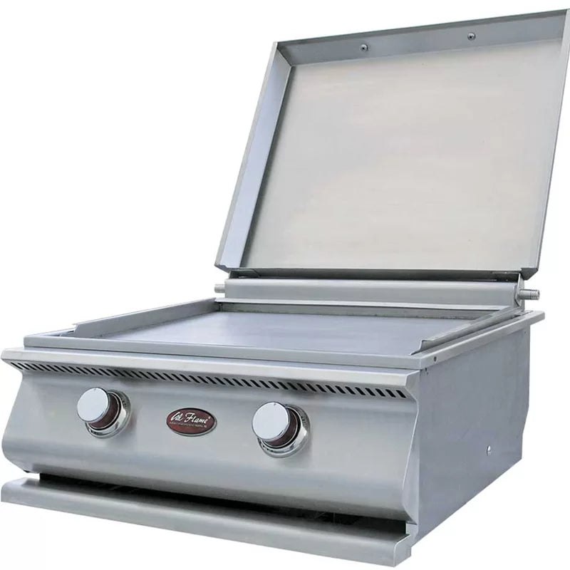 Cal Flame 2-Burner Built-in Stainless Steel Hibachi Gas Grill