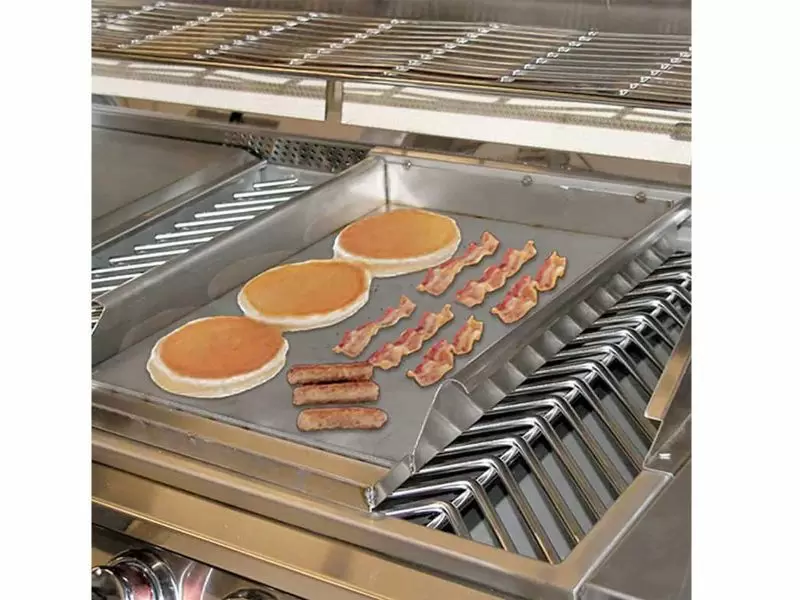 Cal Flame Built-in BBQ Griddle Tray With Storage