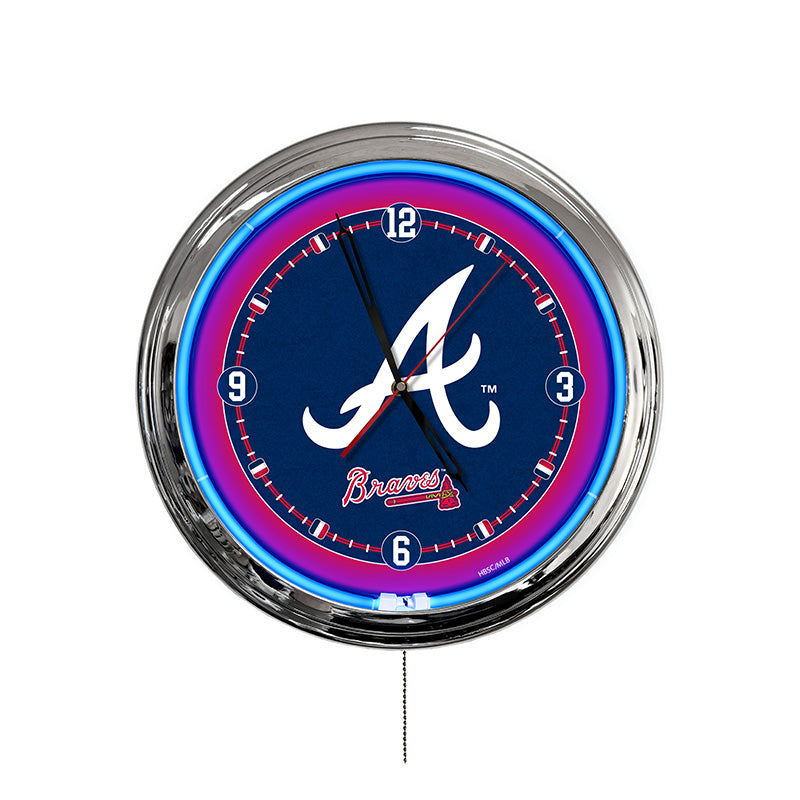Holland Bar Stool Official Logo Multi Color LED Clock