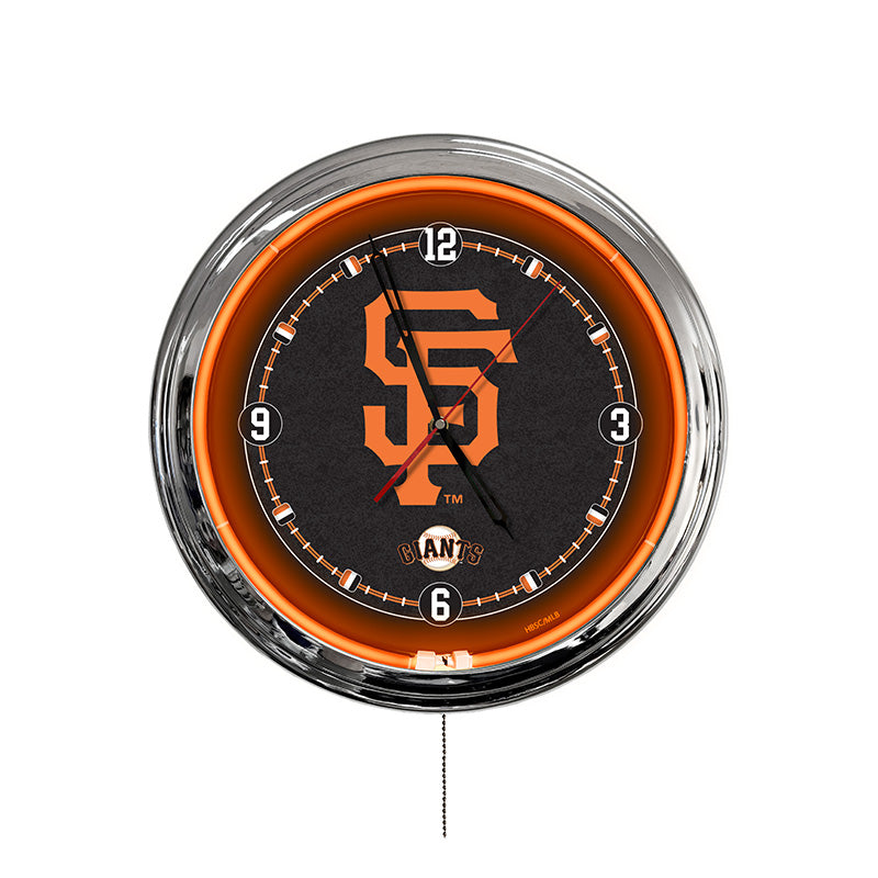 Holland Bar Stool Official Logo Multi Color LED Clock