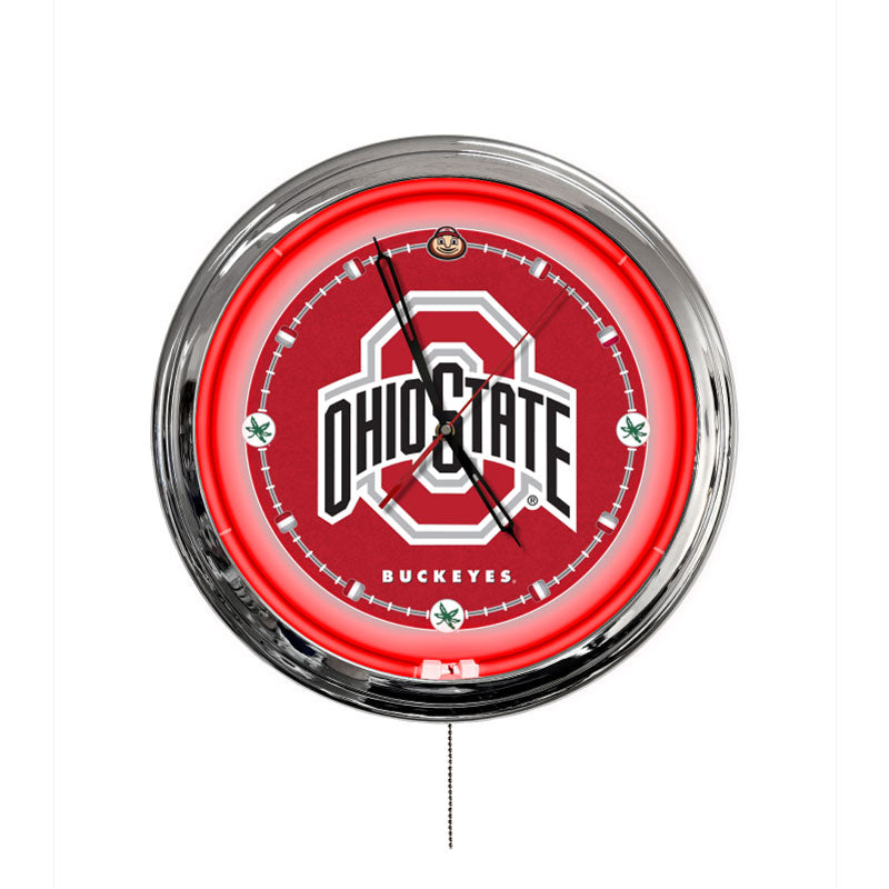 Holland Bar Stool Official Logo Multi Color LED Clock