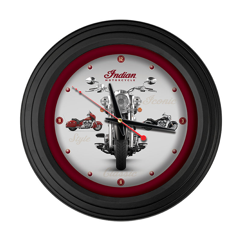 Holland Bar Stool Official Logo Traditional Wall Clock