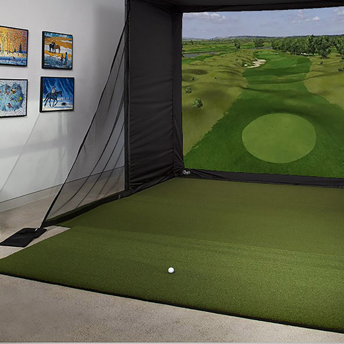 Carl’s Place DIY Golf Enclosure Kit with Impact Screen