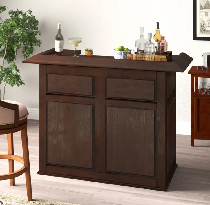 Ram Game Room 60" English Pub Style Bar (DBAR60)