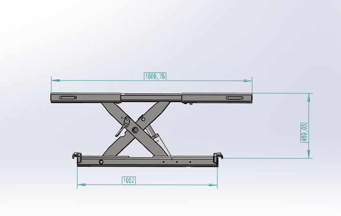 KT-RJ50 Rolling Jack 5000 lbs. Lifting Capacity  *Fits KT-4H110, KT-4H950, and KT-4H850*