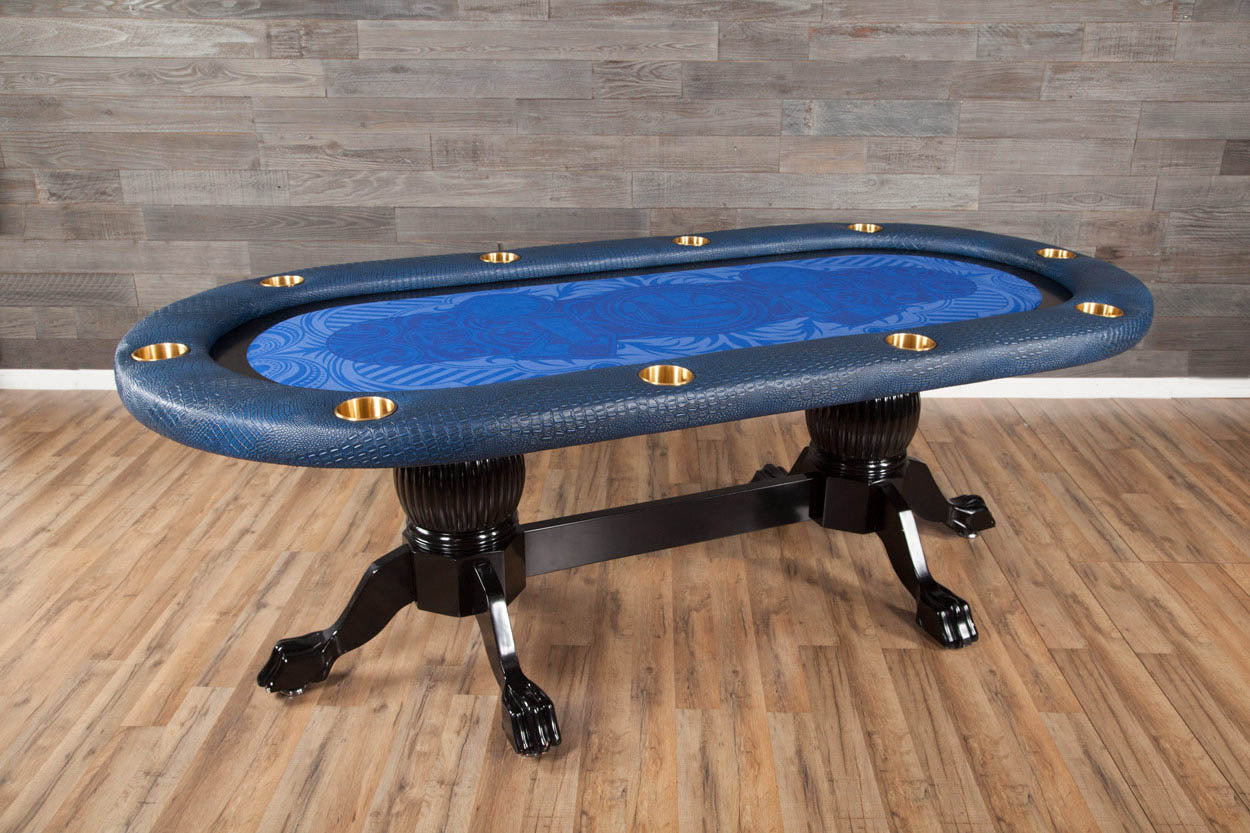 BBO Poker Table The Elite Poker Table with Black Racetrack (2BBO-ELT)